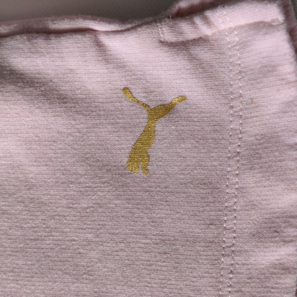 Puma Pink & Gold Crewneck Sweatshirt * 12M - Picture 2 of 6